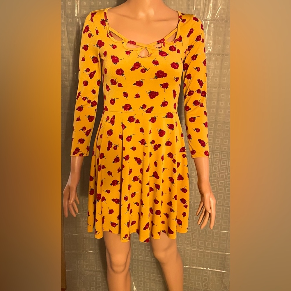 Cute mini skater dress
